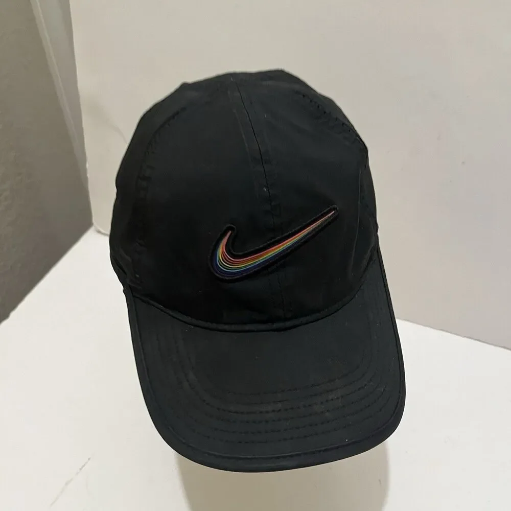 NIKE BE TRUE DRI-FIT AEROBILL FEATHERLIGHT RUNNING HAT CAP STRAPBACK Adjustable